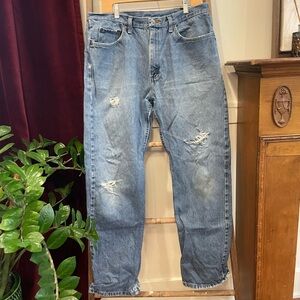 Vintage Distressed Wrangler Jeans